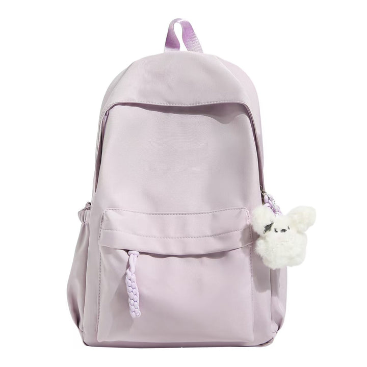 Backpack with Practical Compartment System and Playful Plush Pendant Stornfield