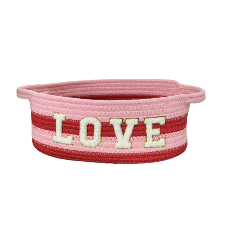 Women Decorative Storage Basket with Loving Inscription Stornfield