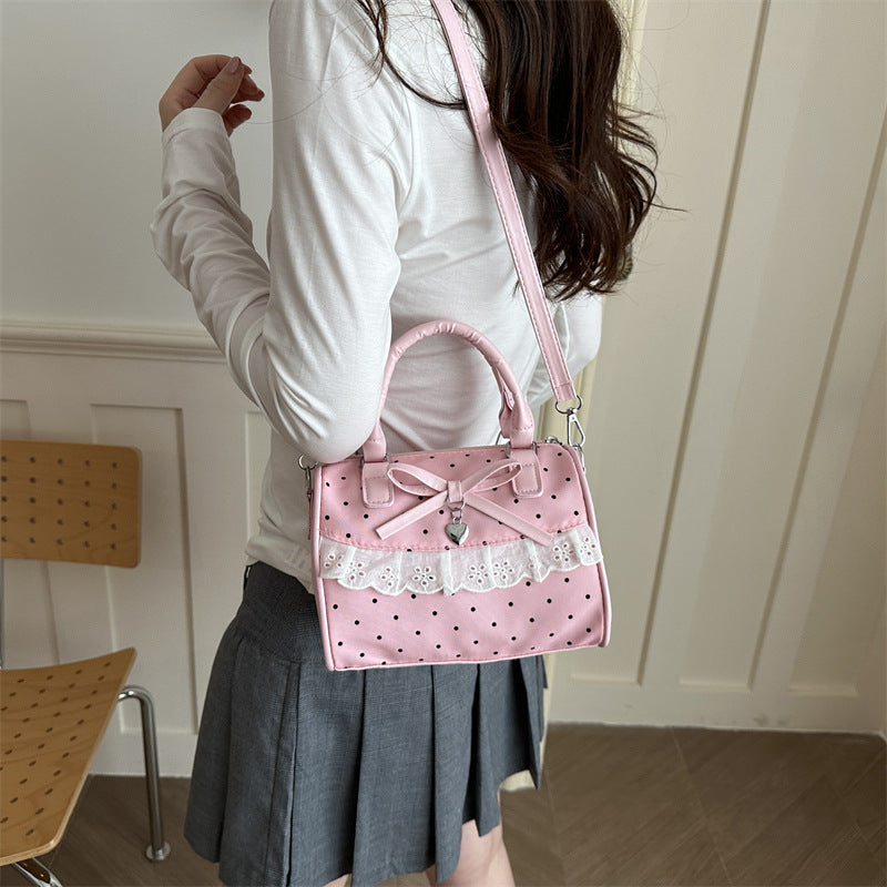 Polka Dot Decorative Handbag