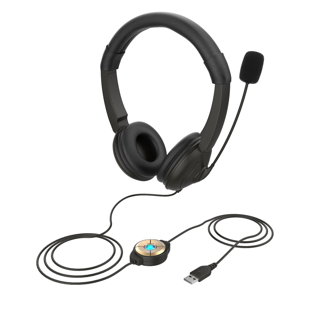 Multimedia Headset with Adjustable Microphone Stornfield
