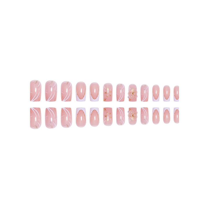 Elegant Nail Art Press-On Set Stornfield