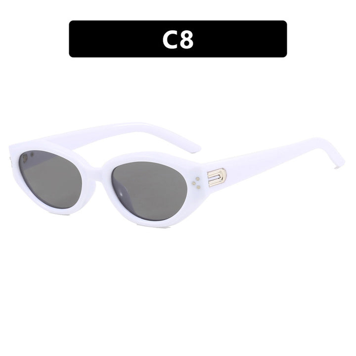 Women Cat-Eye Sunglasses with accentuated transparent frame and UV protection Stornfield