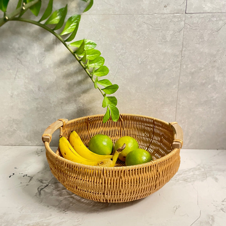 Women Round Handmade Basket Stornfield