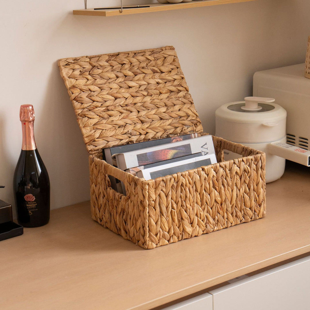 Handwoven Natural Storage Basket Stornfield