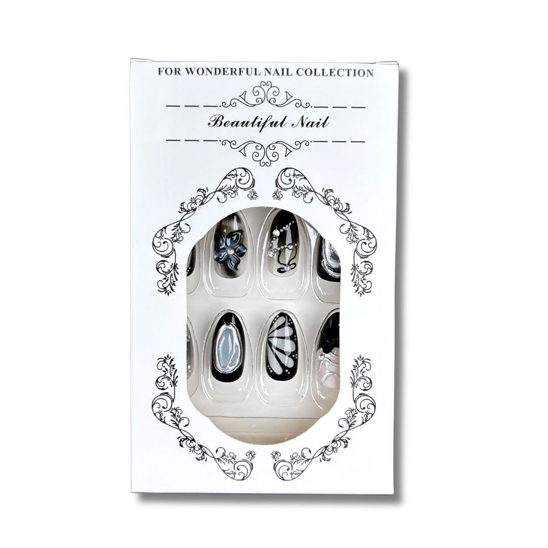 Artistic Gothic Press-On Nail Set
