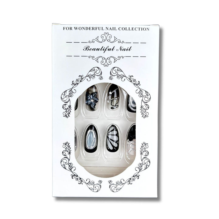 Artistic Gothic Press-On Nail Set