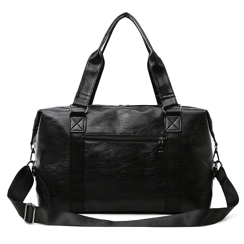 Luxurious Leather Weekend Duffel Bag Stornfield