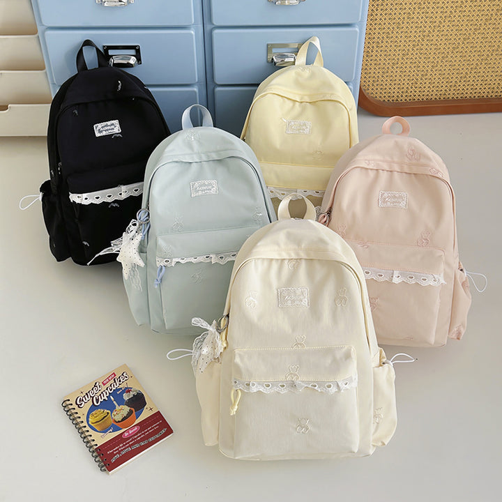 Charming Embroidered Backpack Stornfield