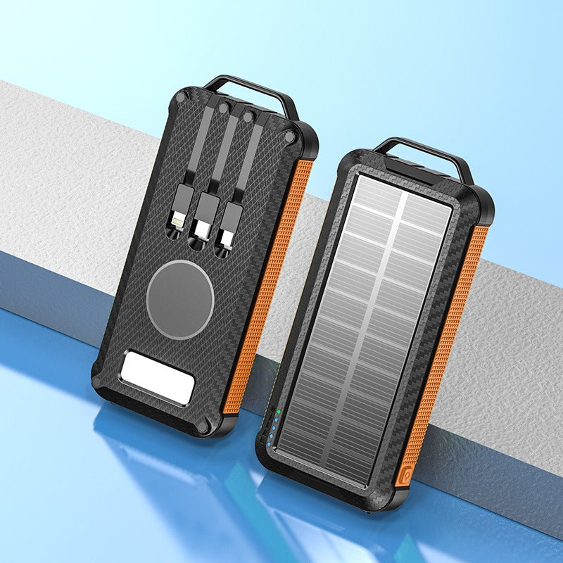 Solar Powerbank with Wireless Charging Technology Stornfield