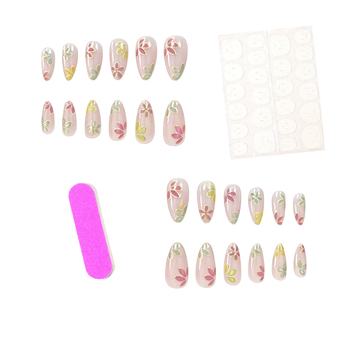 Floral Decorative Nail Enhancements Stornfield