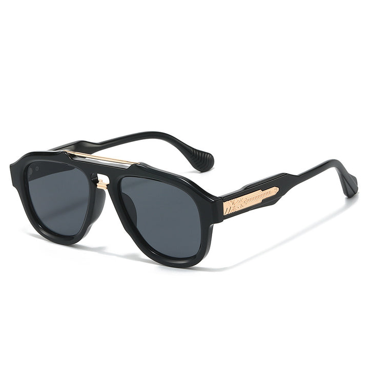 Fashion-Forward Semi-Transparent Shield Sunglasses Stornfield