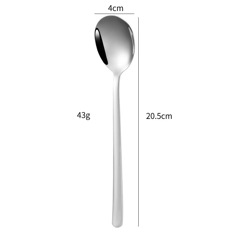 Elegant dessert spoon with luxurious golden surface Stornfield