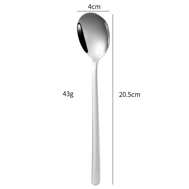 Elegant dessert spoon with luxurious golden surface Stornfield
