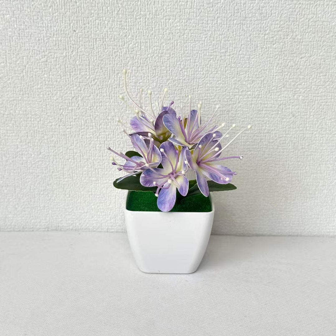 Lifelike Floral Centerpiece for Indoor Home Decor