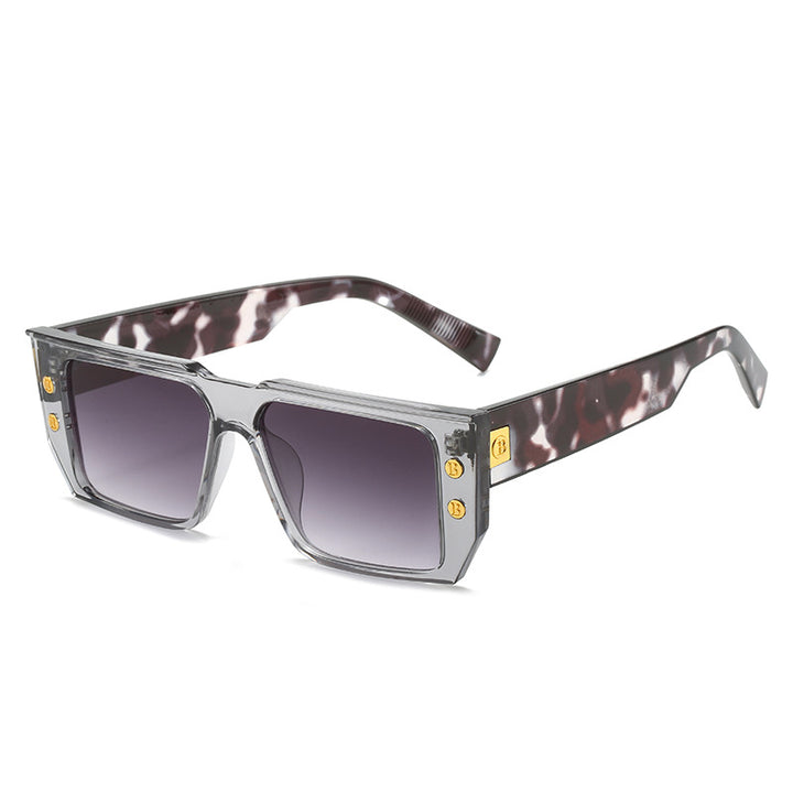 Women's fashionable clear glasses with golden accents Stornfield