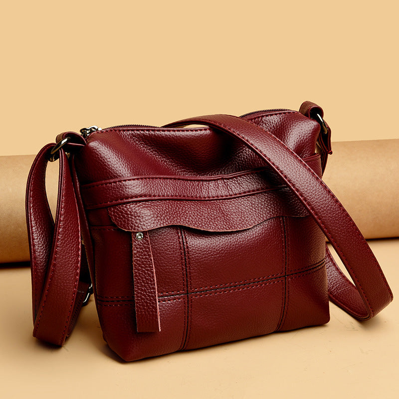 Functional Leather Crossbody Bag Stornfield