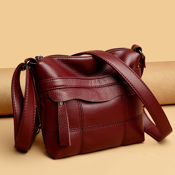 Functional Leather Crossbody Bag Stornfield
