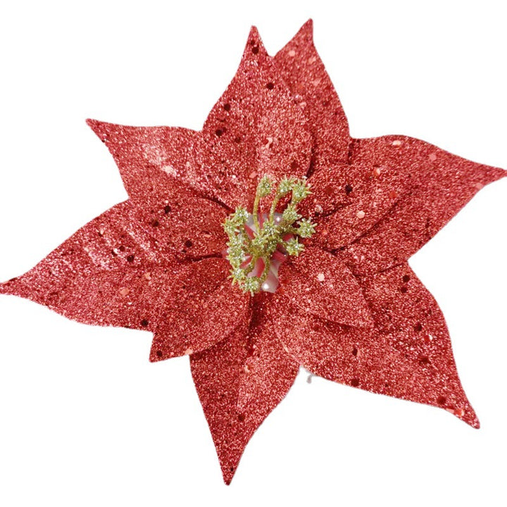Glittering Decorative Flower Ornament Stornfield