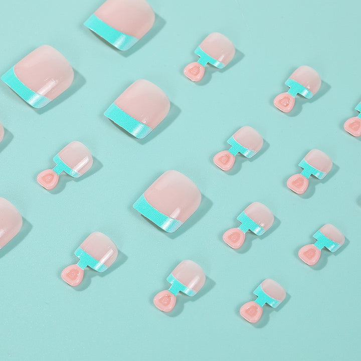 Nail art set with stylish pastel designs Stornfield