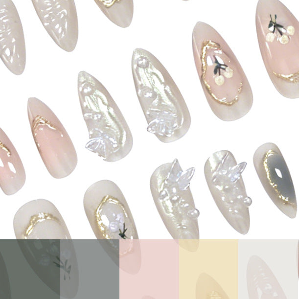 Elegant Decorative Gel Nail Enhancements Stornfield