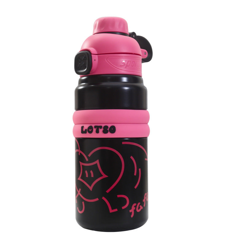 Ladies Insulated Drinking Bottle with Fun Character Design Stornfield