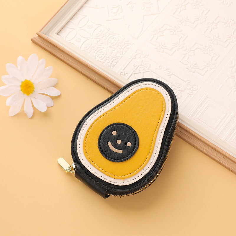 Fun Fruit-Themed Zippered Coin Purse Stornfield
