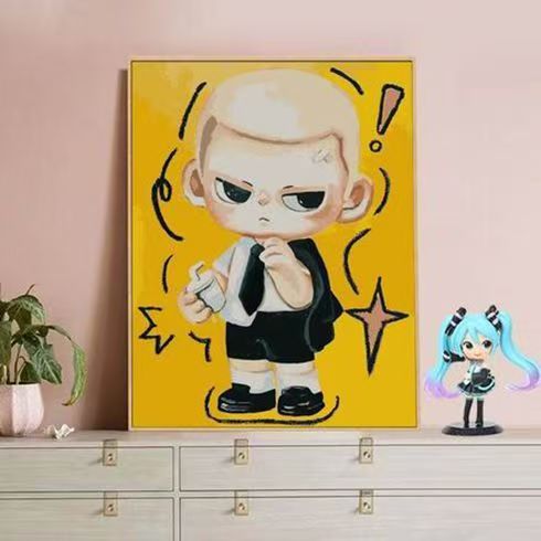 Playful Character Art Print Stornfield