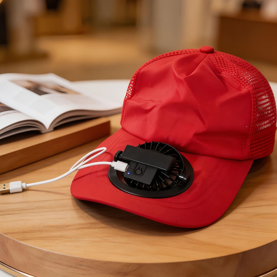 Women's Cooling Cap with Integrated Fan Stornfield