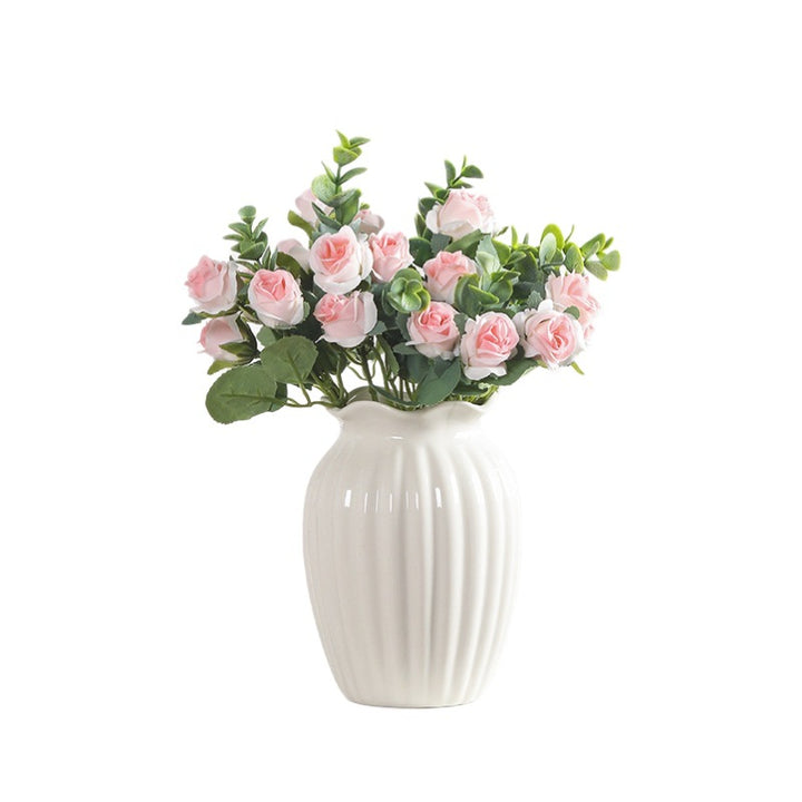 Elegant Textured Ceramic Flower Vase Stornfeild 1790310358