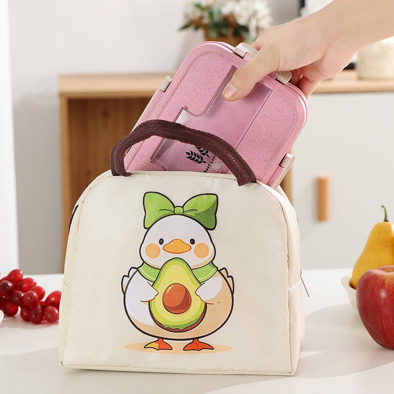 Cartoon-Themed Insulated Lunch Bag Stornfield