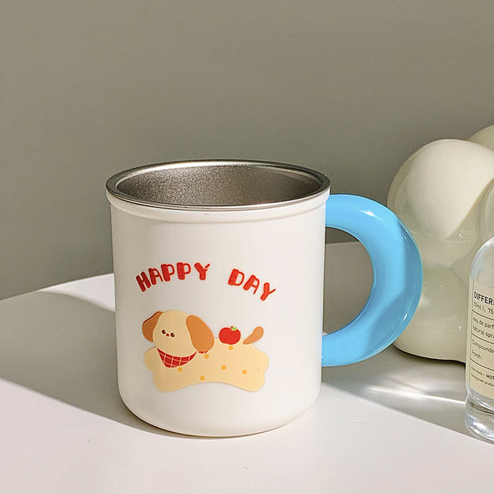 Insulated drinking cups with cheerful dog design Stornfield