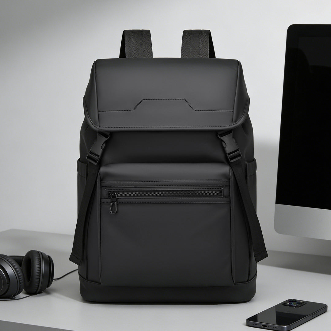 Sleek Dual-Compartment Backpack Stornfield
