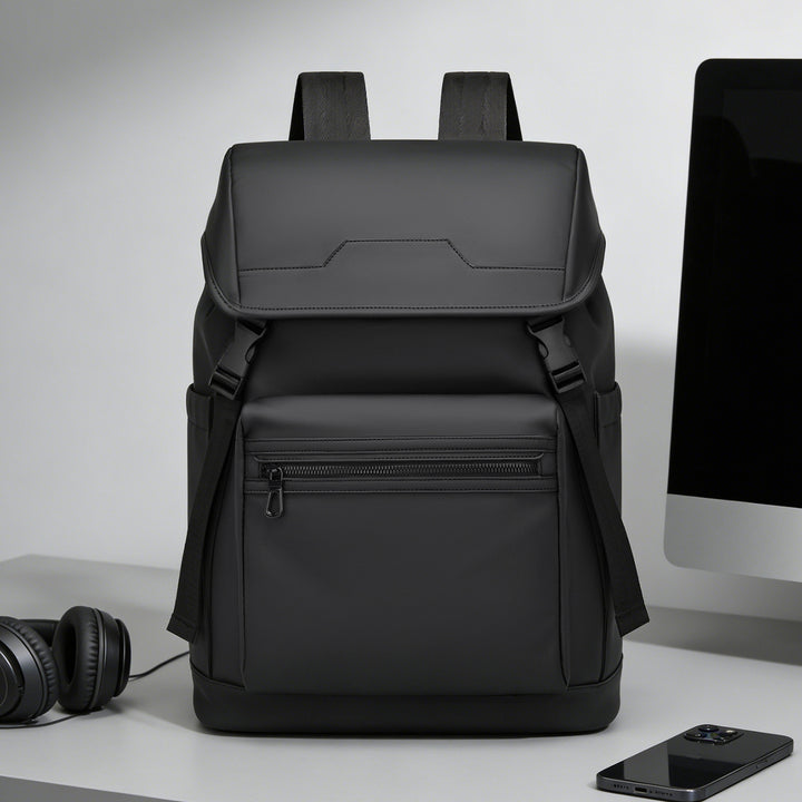 Sleek Dual-Compartment Backpack Stornfield