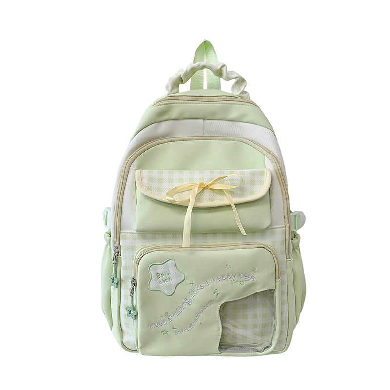Playful Patterned School Backpack Stornfield