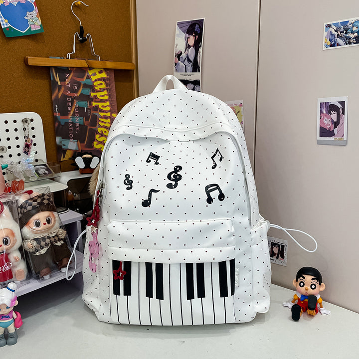 Musical-Themed Casual Backpack Stornfield