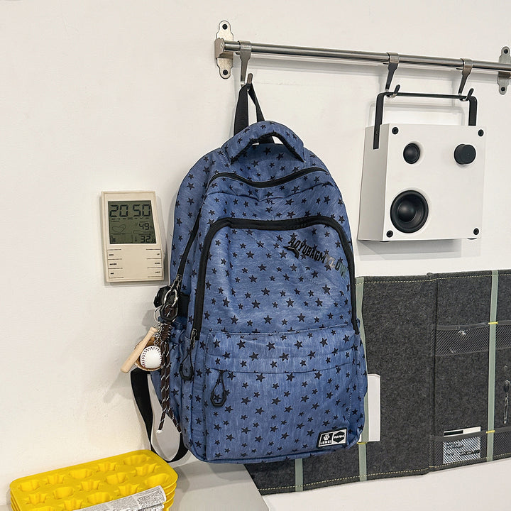 Star-Patterned Adventure Backpack Stornfield