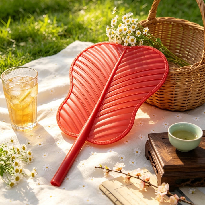 Leaf-Shaped Decorative Serving Tray Stornfeild
