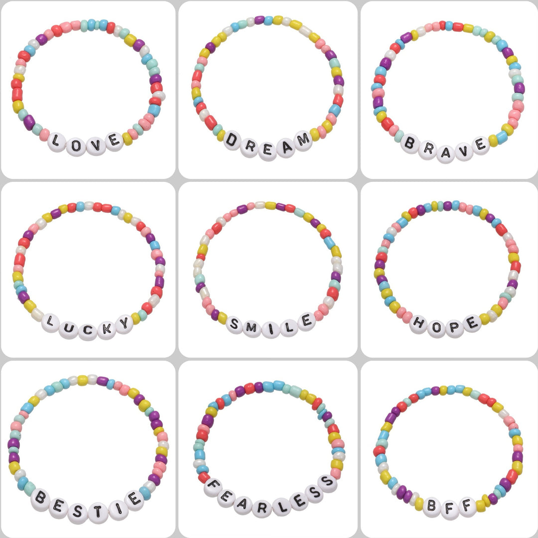 Colorful Beaded Friendship Bracelet Stornfield