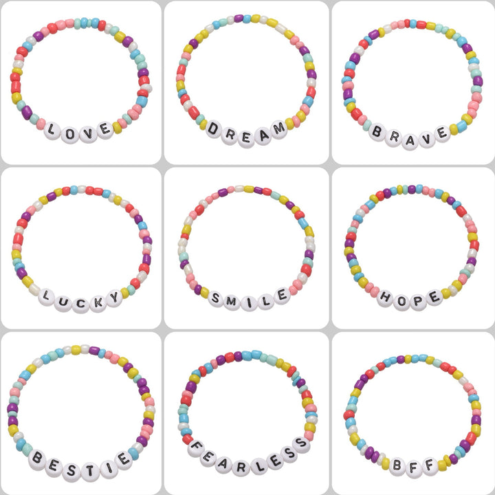 Colorful Beaded Friendship Bracelet Stornfield