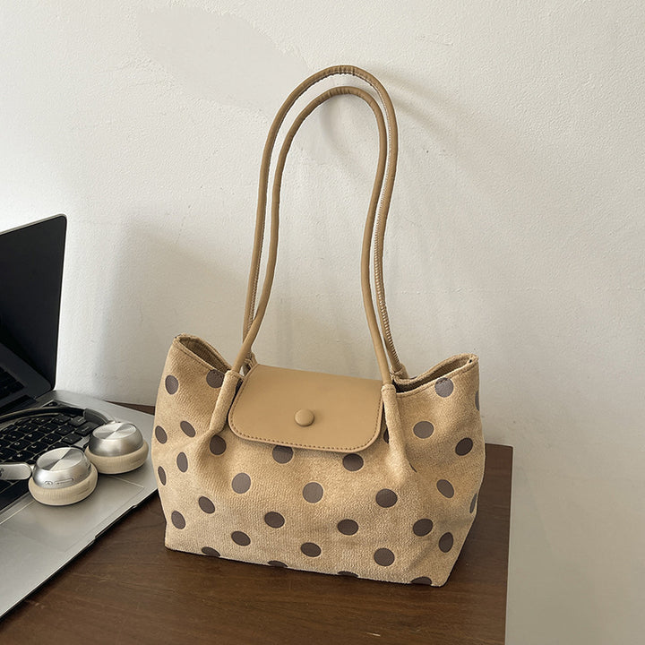 Polka Dot Shoulder Handbag