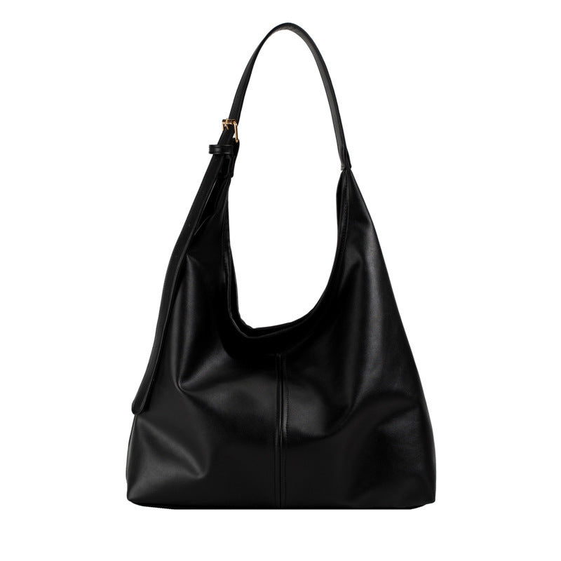 Sophisticated Leather Hobo Bag
