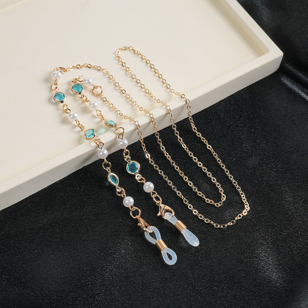 Elegant Gemstone Eyewear Chain Stornfield