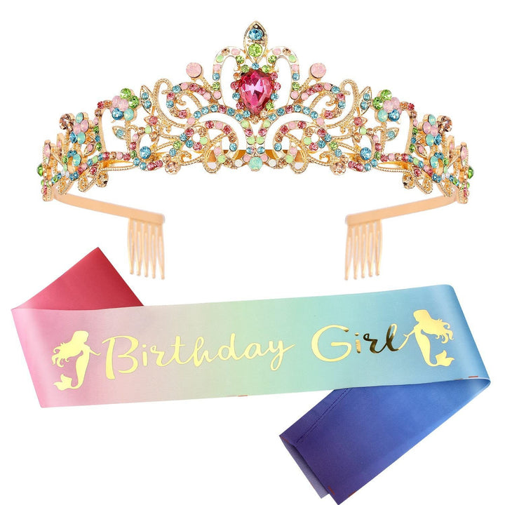 Ladies Glittering Tiara with Sparkling Rhinestones Stornfield