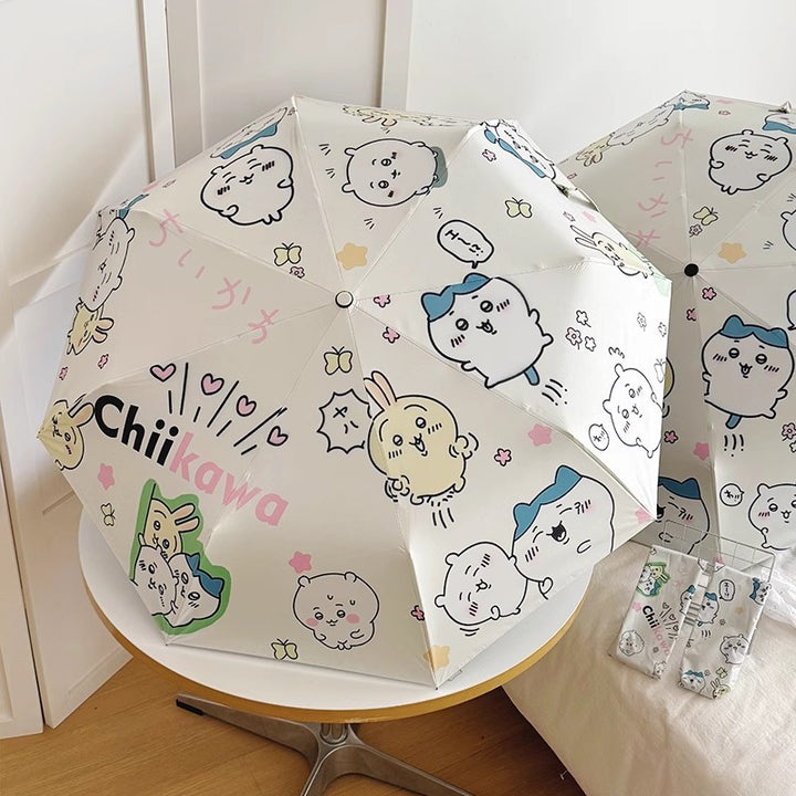 Women's Foldable Umbrella with Cute Cartoon Designs Stornfield