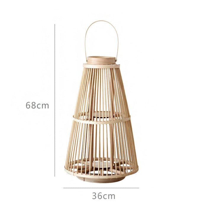 Stylish Rattan Lantern Stornfield