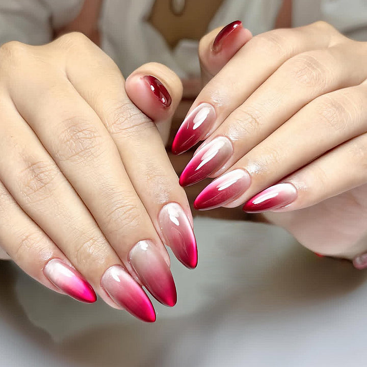 Ombre Stiletto Nail Art Extensions Stornfield