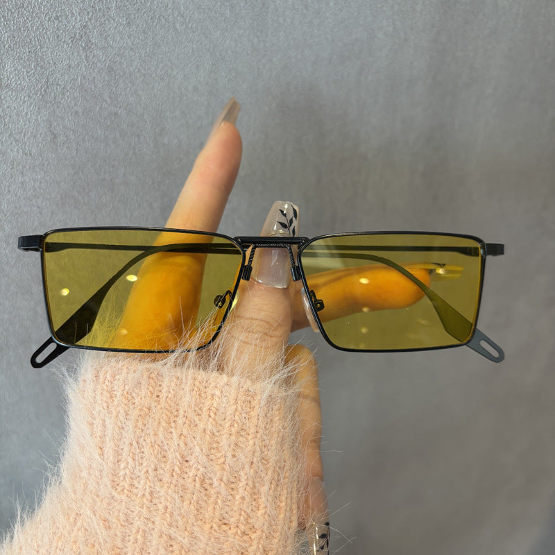 Chic Minimalist Square Sunglasses Stornfield