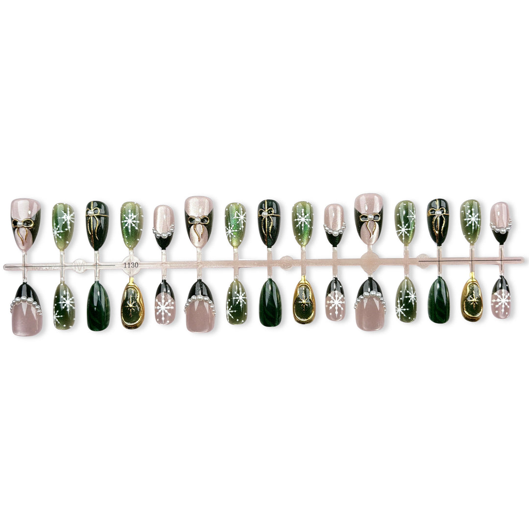 Artistic Press-On Nail Art Design Kit