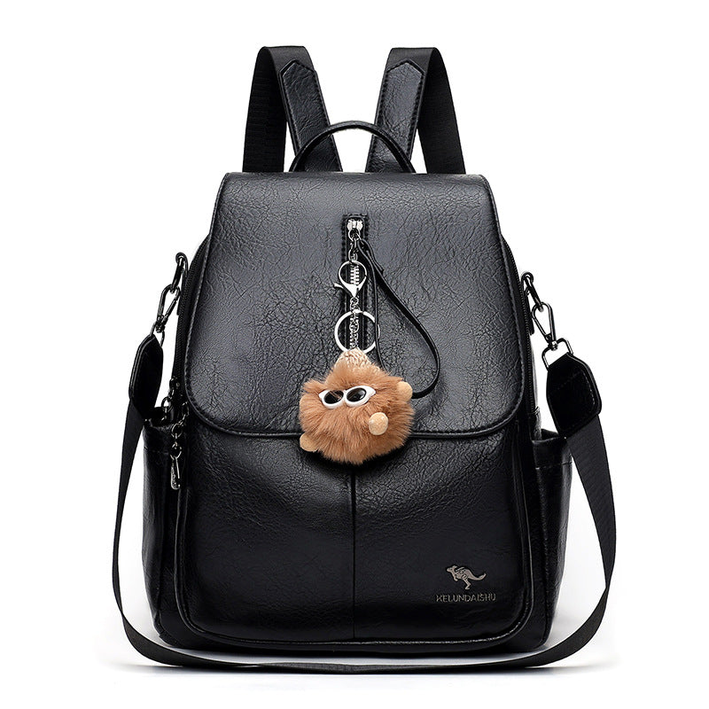 Stylish Multi-Function Leather Backpack Stornfield