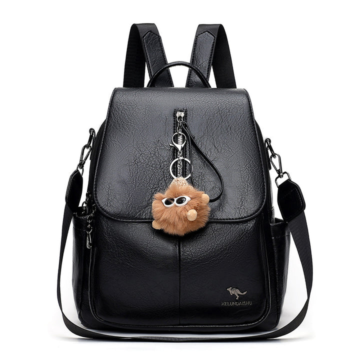 Stylish Multi-Function Leather Backpack Stornfield